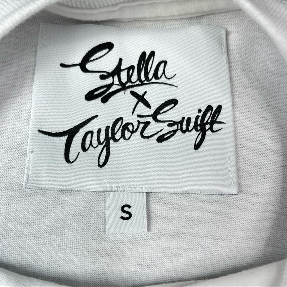 SOLD Taylor Swift x Stella McCartney Benji Instagram Cat Tee Small NEW - Picture 3 of 5
